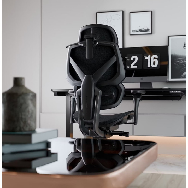 Cadeira Gaming Ergonomica ThunderX3 FLEX Pro, Apoio lombar 360 graus - Loft Dark Grey