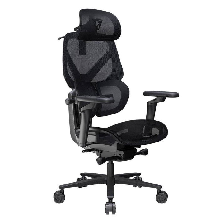 Cadeira Gaming Ergonomica ThunderX3 FLEX Pro, Apoio lombar 360 graus - Mesh Black