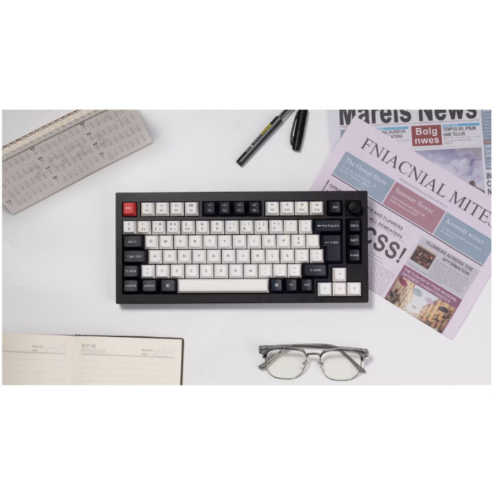 Teclado Magnético Keychron Q1 HE 75% Wireless Gateron Magnetic Switch