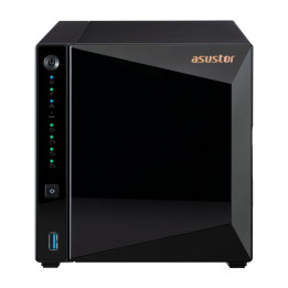 Asustor DRIVESTOR 4 Pro Gen2 AS3304T V2 NAS Realtek RTD1619B 2 GB DDR4 ADM Preto