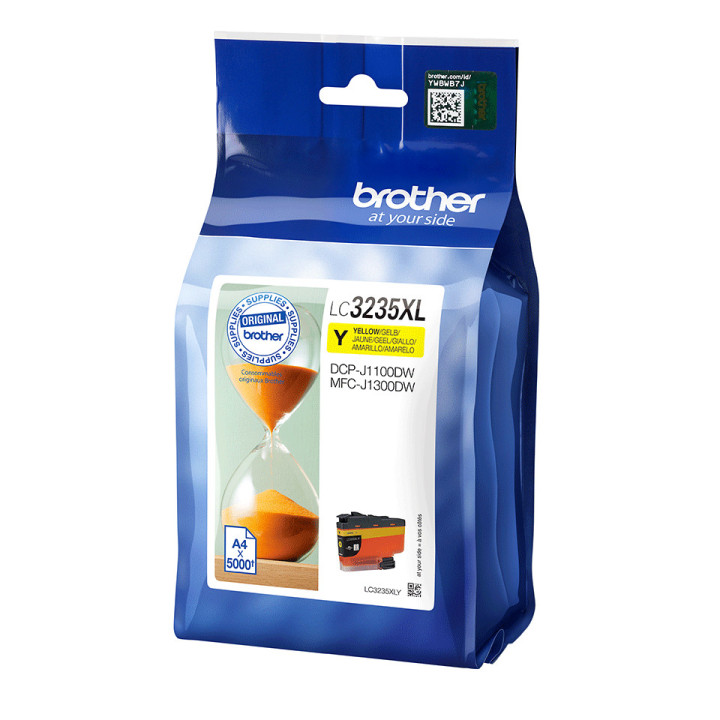 Tinteiro original Brother LC3235XLY Amarelo