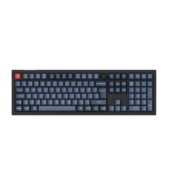 Teclado Mecânico Keychron V6 Max 100% Wireless Gateron Jupiter Switch Brown