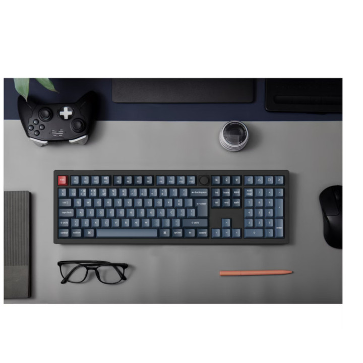 Teclado Mecânico Keychron V6 Max 100% Wireless Gateron Jupiter Switch Brown