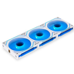 Ventoinha Lian Li UNI FAN SL120 Infinity RGB Reverse Blade PWM Branca 120mm (Pack 3)
