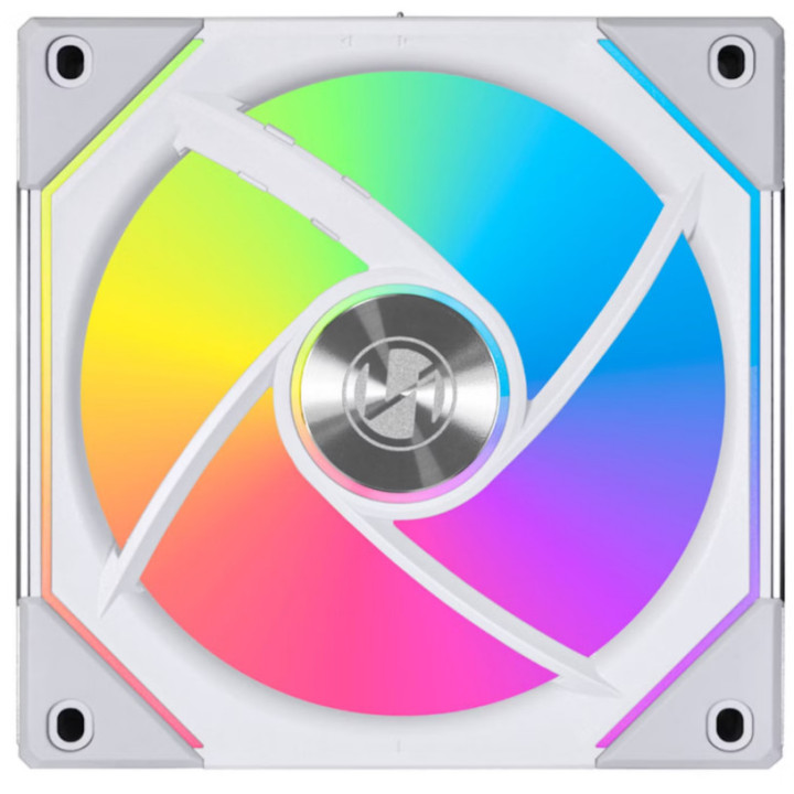 Ventoinha Lian Li UNI FAN SL120 Infinity RGB Reverse Blade PWM Branca