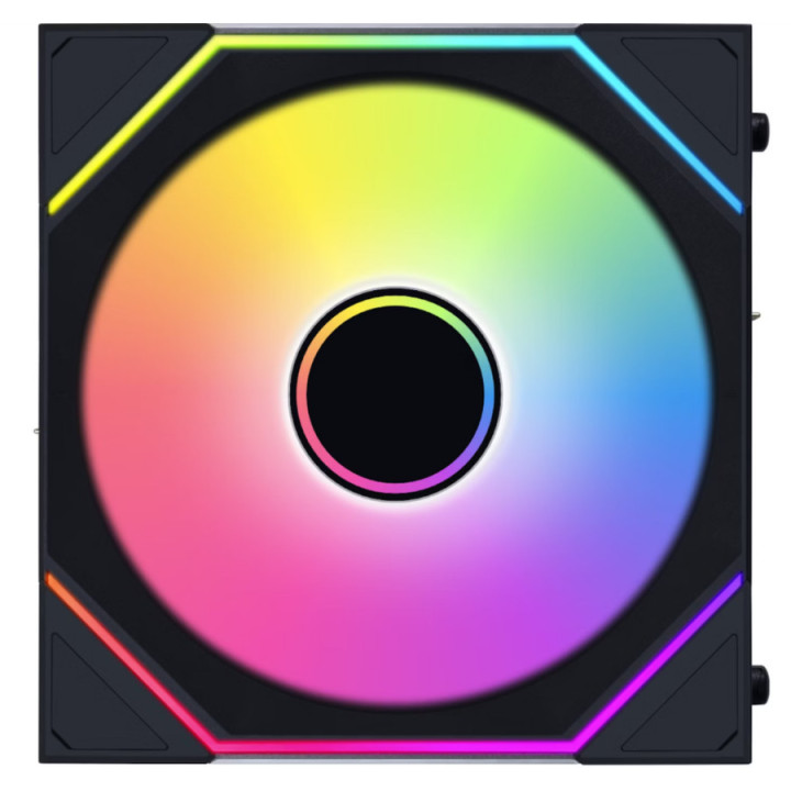 Ventoinha Lian Li UNI FAN SL120 Infinity Wireless RGB PWM Preto 120mm