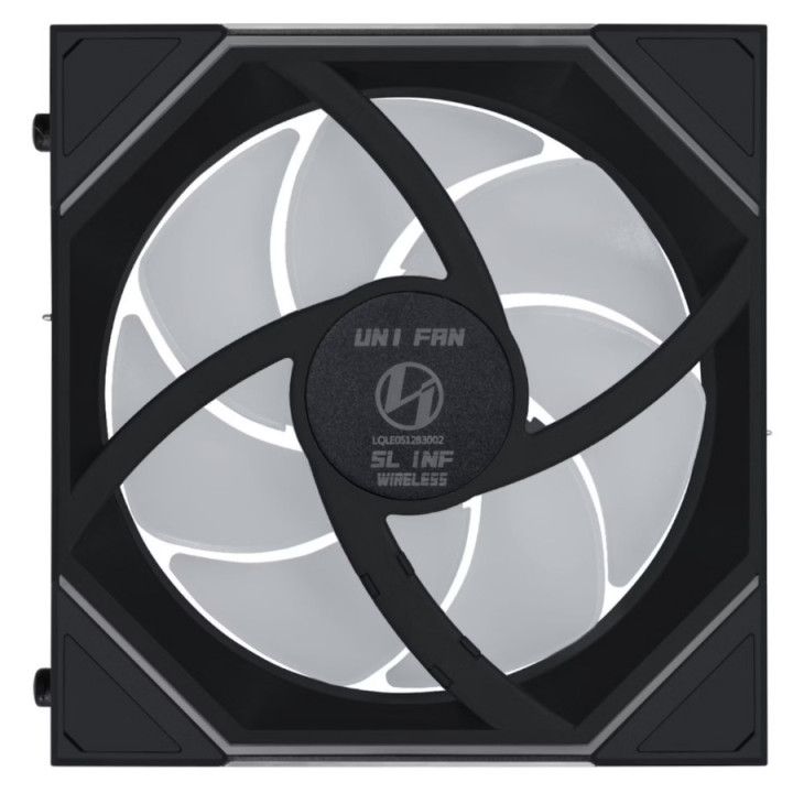 Ventoinha Lian Li UNI FAN SL120 Infinity Wireless RGB PWM Preto 120mm