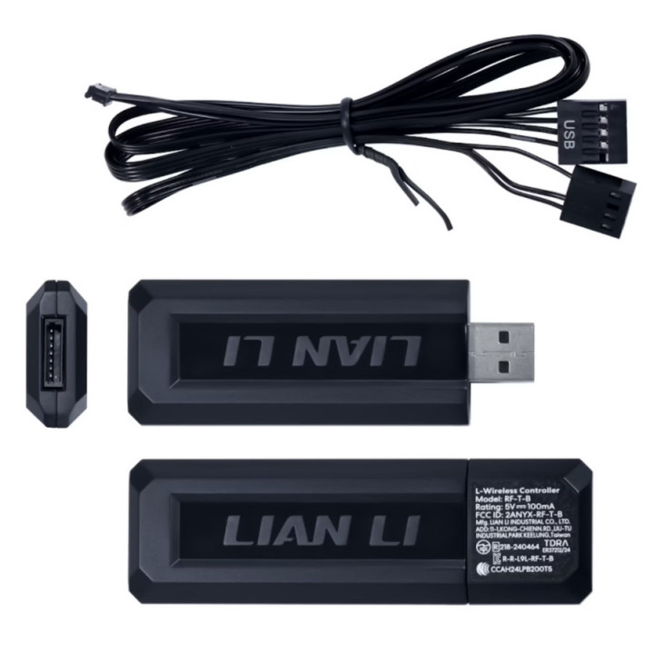 Ventoinha Lian Li UNI FAN SL120 Infinity Wireless RGB PWM Preto 120mm