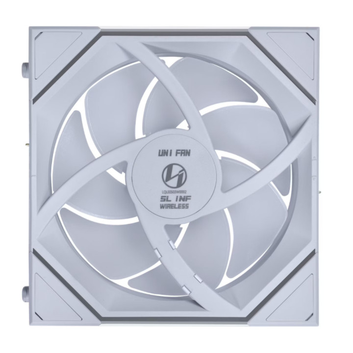 Ventoinha Lian Li UNI FAN SL120 Infinity Wireless RGB PWM Branco