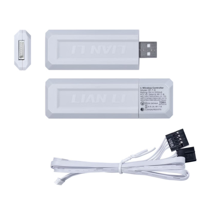 Ventoinha Lian Li UNI FAN SL120 Infinity Wireless RGB PWM Branco
