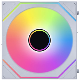 Ventoinha Lian Li UNI FAN SL120 Infinity Wireless RGB Reverse Blade PWM Branca 120mm
