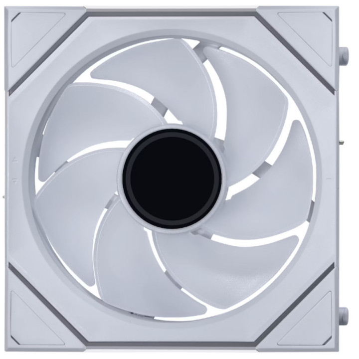 Ventoinha Lian Li UNI FAN SL120 Infinity Wireless RGB Reverse Blade PWM Branca 120mm