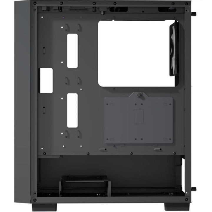 Caixa ATX Aerocool B508A Flow ARGB Vidro Temperado Preta