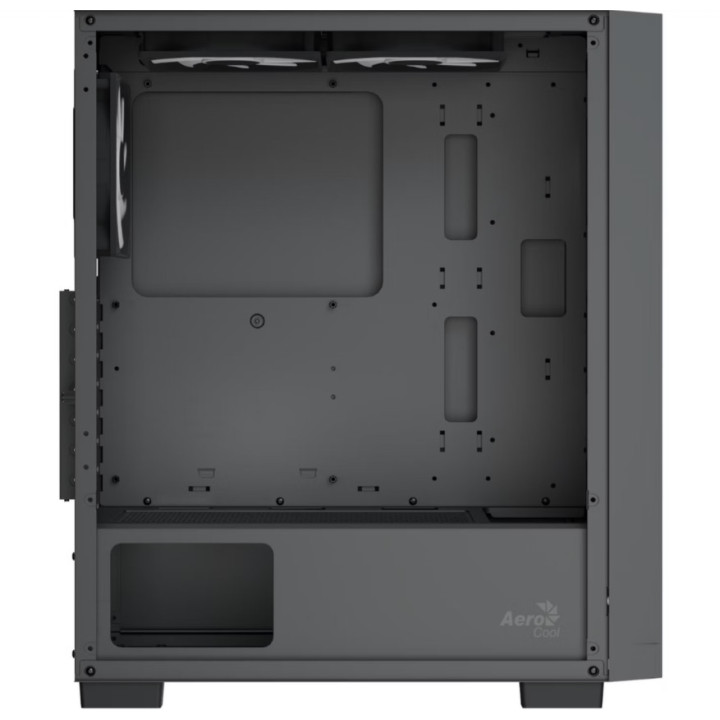 Caixa ATX Aerocool B509A Flow ARGB Vidro Temperado Preta