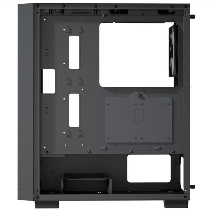 Caixa ATX Aerocool B509A Flow ARGB Vidro Temperado Preta
