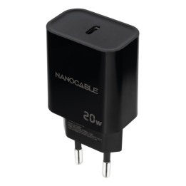 Nanocable 10.10.2006 carregador de dispositivos móveis Universal Preto AC Interior