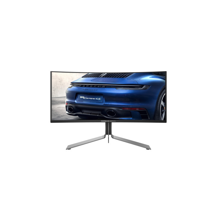 AOC Porsche PD34 monitor de ecrã 86,4 cm (34") 3440 x 1440 pixels Wide Quad HD QD-OLED Preto