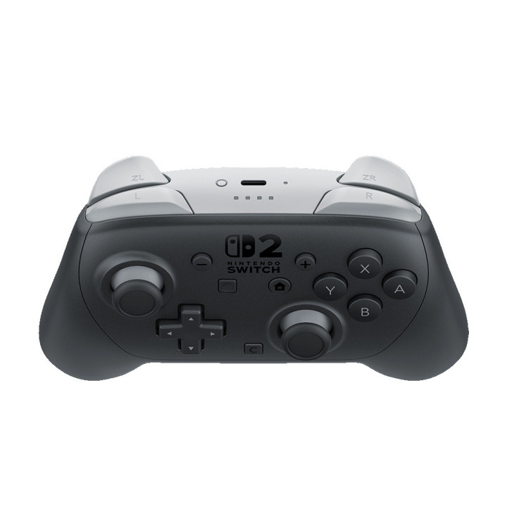 Nintendo Switch 2 Pro Controller Preto Bluetooth Gamepad Analógico   Digital Nintendo Switch 2