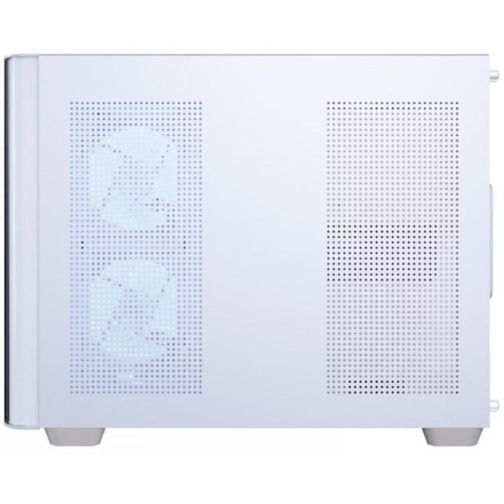 Caixa Micro-ATX Aerocool P300C ARGB Vidro Temperado Branco