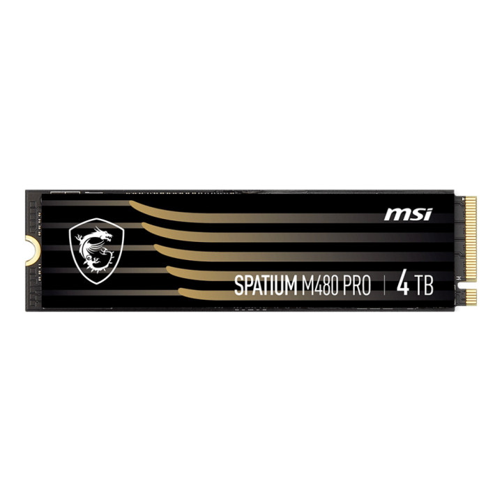 MSI SPATIUM M480 PRO PCIE 4.0 NVME M.2 4TB disco SSD PCI Express 4.0 3D NAND
