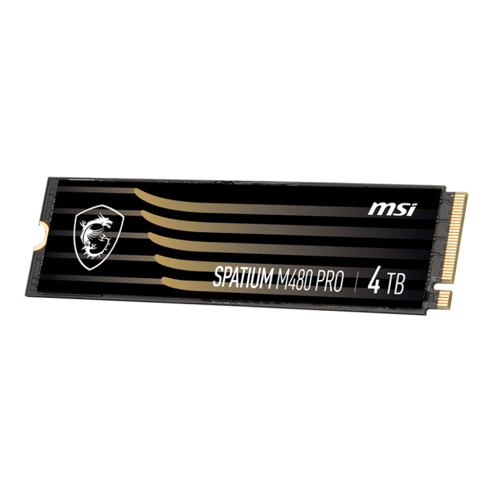 MSI SPATIUM M480 PRO PCIE 4.0 NVME M.2 4TB disco SSD PCI Express 4.0 3D NAND
