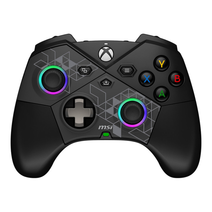 MSI FORCE PRO W CONTROLLER Preto USB 2.0 Gamepad Analógico   Digital Android, PC, Xbox One S, Xbox One X, Xbox Series S, Xbox