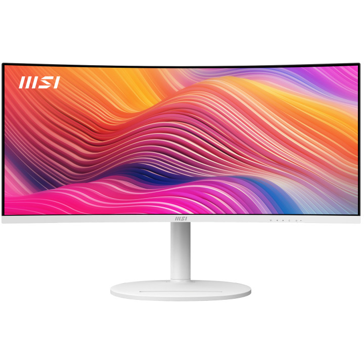 MSI Modern MD342CQPW monitor de ecrã 86,4 cm (34") 3440 x 1440 pixels UltraWide Quad HD Branco