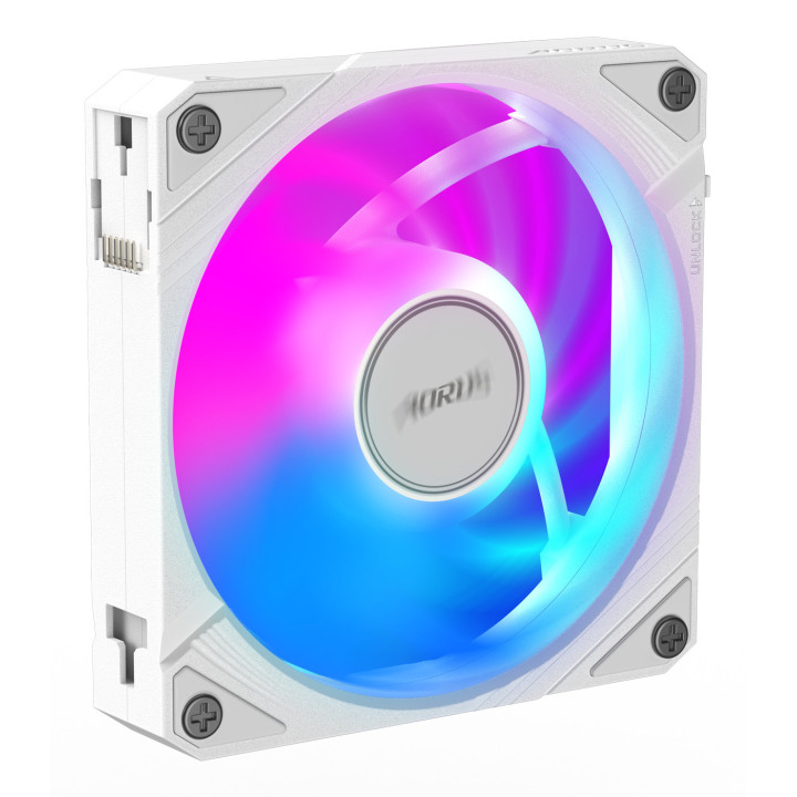 GIGABYTE AORUS EZ CHAIN FAN 120 ICE Placa mãe Ventoinha 12 cm Branco 1 unidade(s)