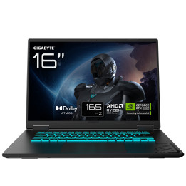 GIGABYTE GAMING A16 3VHK3PT864SD laptop portátil AMD Ryzen™ 7 260 Computador portátil 40,6 cm (16") WUXGA 32 GB DDR5-SDRAM 1 TB