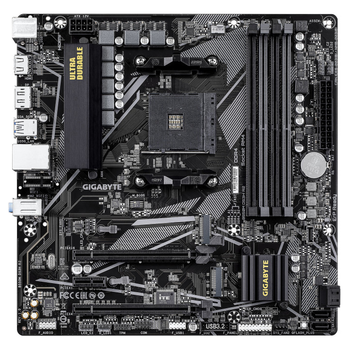 GIGABYTE B550M DS3H R2 motherboard AMD B550 Socket AM4 micro ATX