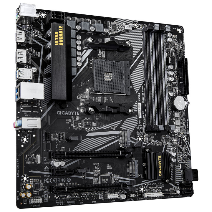 GIGABYTE B550M DS3H R2 motherboard AMD B550 Socket AM4 micro ATX