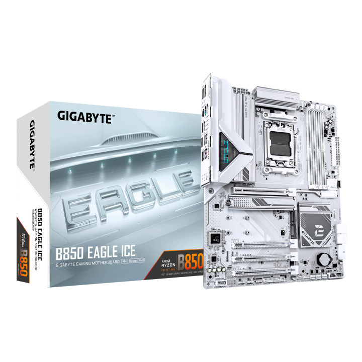 GIGABYTE B850 EAGLE ICE motherboard AMD B850 Ranhura AM5 ATX