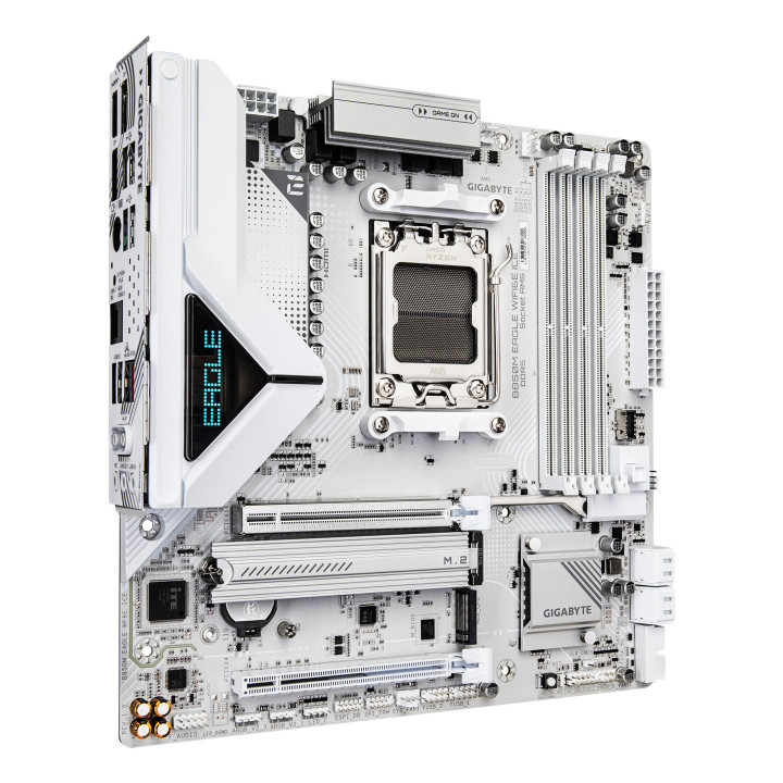 GIGABYTE B850M EAGLE WIFI6E ICE AMD B850 Ranhura AM5 micro ATX