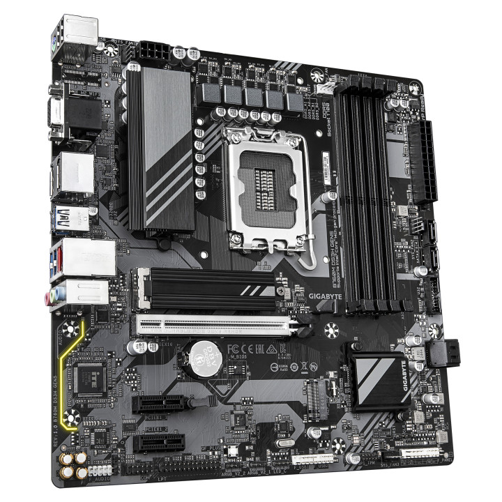 GIGABYTE B760M DS3H GEN5 motherboard Intel B760 Express LGA 1700 micro ATX