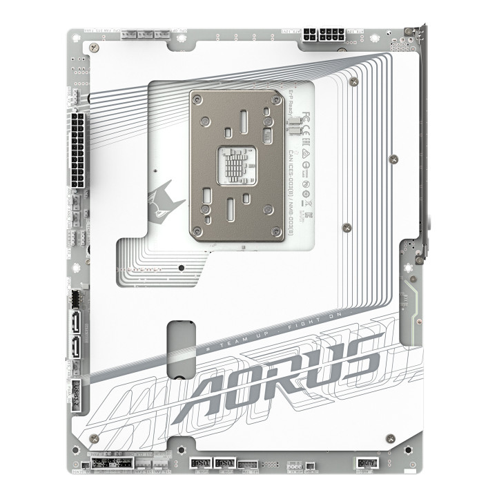 GIGABYTE X870 AORUS STEALTH ICE AMD X870 Ranhura AM5 ATX