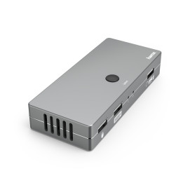 Hama 00200135 chaveador KVM Metálico