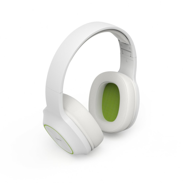 Hama Spirit Calypso II Auscultadores Sem fios Fita de cabeça Chamadas Música Bluetooth Verde, Cinzento, Branco