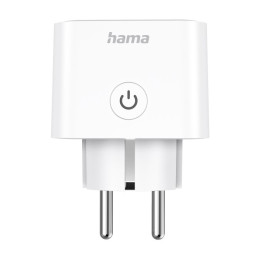 Hama 00176654 tomada inteligente 3680 W Casa Branco