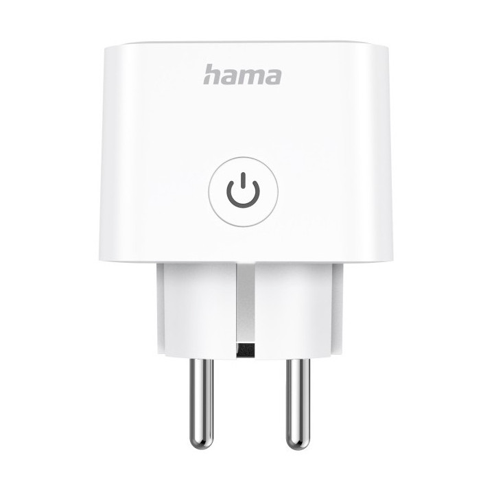 Hama 00176654 tomada inteligente 3680 W Casa Branco