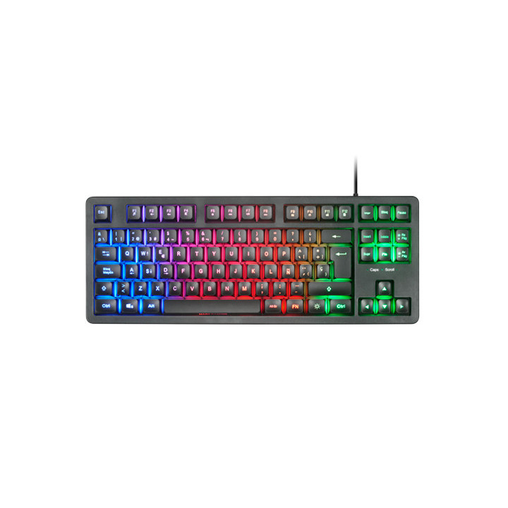 Mars Gaming MK023PT teclado Jogos USB QWERTY Português Preto