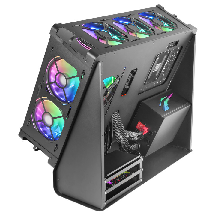 Mars Gaming MCB caixa para computador Tower Preto