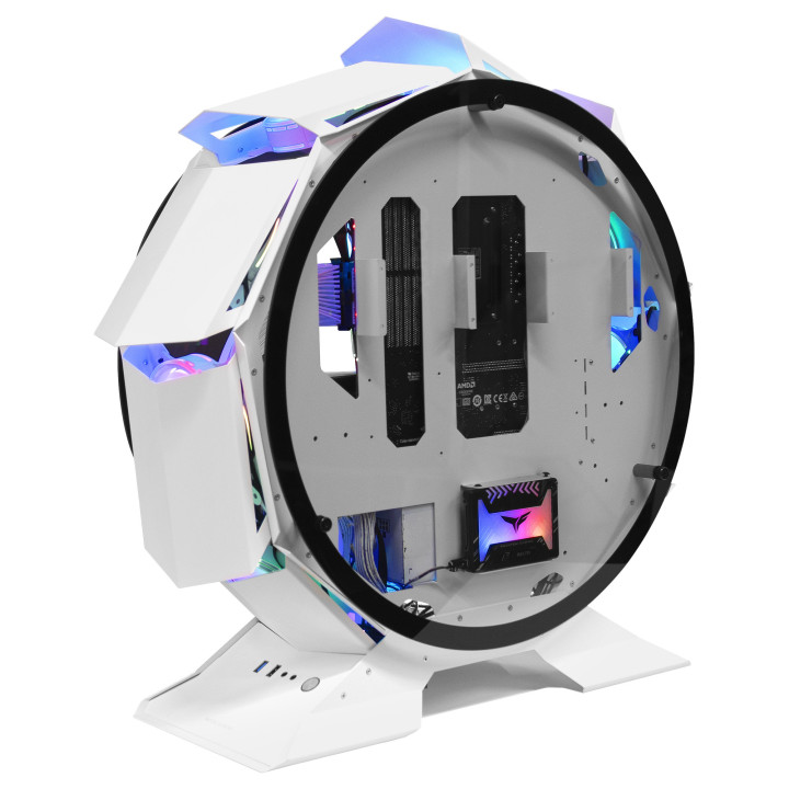 Mars Gaming MCORBW caixa para computador Tower Branco