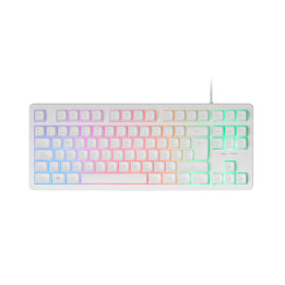 Mars Gaming MK023WPT teclado Jogos USB QWERTY Português Branco