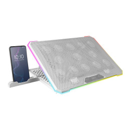 Mars Gaming MNBC13W base de refrigeração para computador 43,2 cm (17") Branco