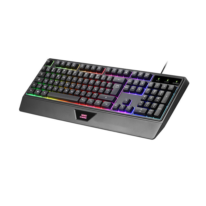 Mars Gaming MCP124 teclado Rato incluído Jogos USB QWERTY Português Preto