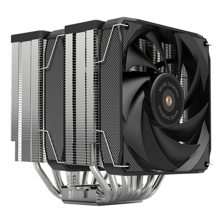 Mars Gaming MCPU-XU9 Processador Arrefecimento a ar 12 cm Preto 1 unidade(s)