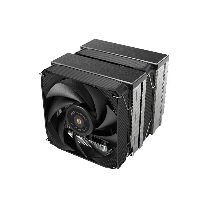 Mars Gaming MCPU-XU9 Processador Arrefecimento a ar 12 cm Preto 1 unidade(s)