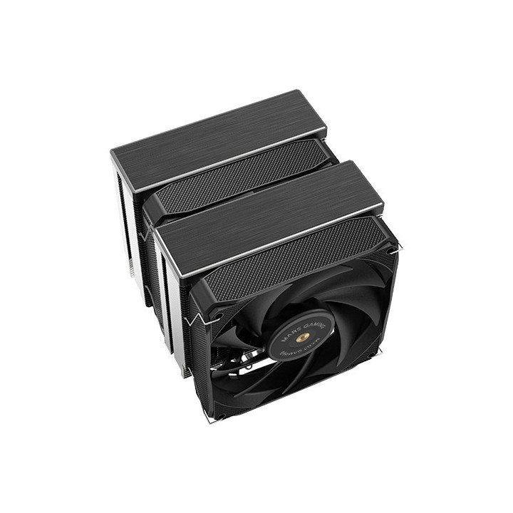 Mars Gaming MCPU-XU9 Processador Arrefecimento a ar 12 cm Preto 1 unidade(s)