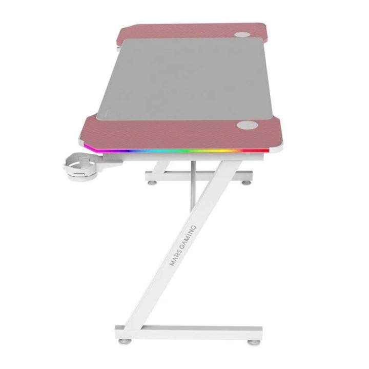 Secretária Gaming Mars Gaming MGD-X120RGB (120x60cm) ARGB Rosa