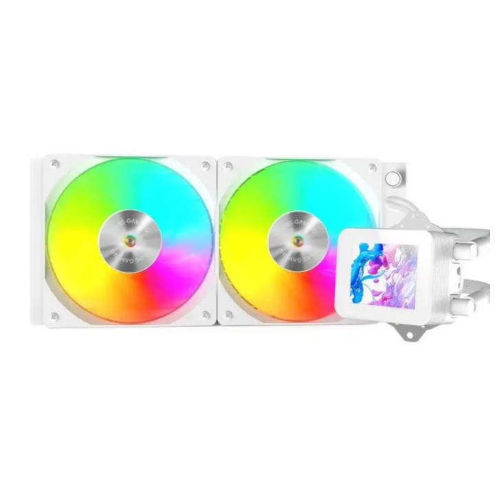 Water Cooler CPU Mars Gaming ML-VISION240 240 ARGB All-In-One 240mm Branco